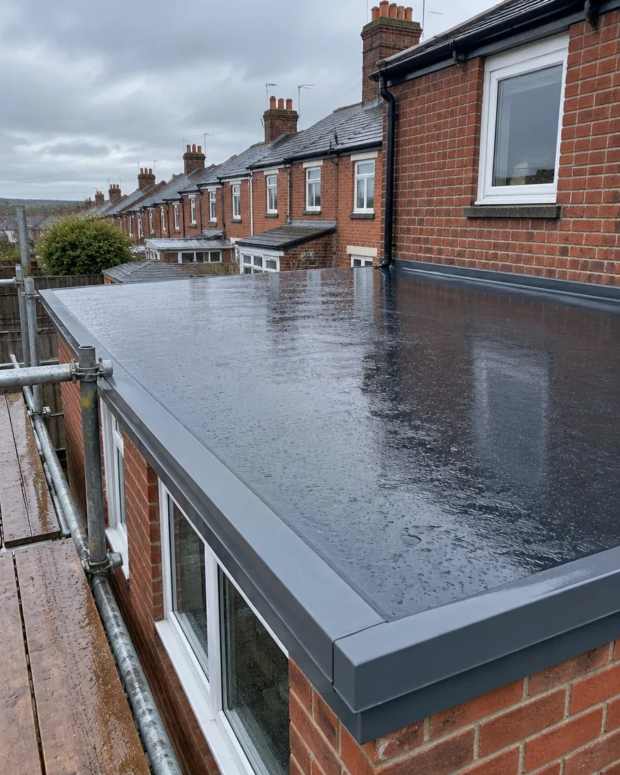 EPDM rubber roofing in Kingsteignton